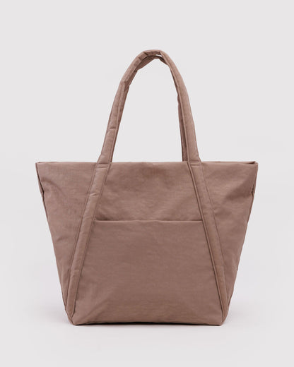 BAGGU Cloud Bag Roomy Packable Tote in Toasted Almond