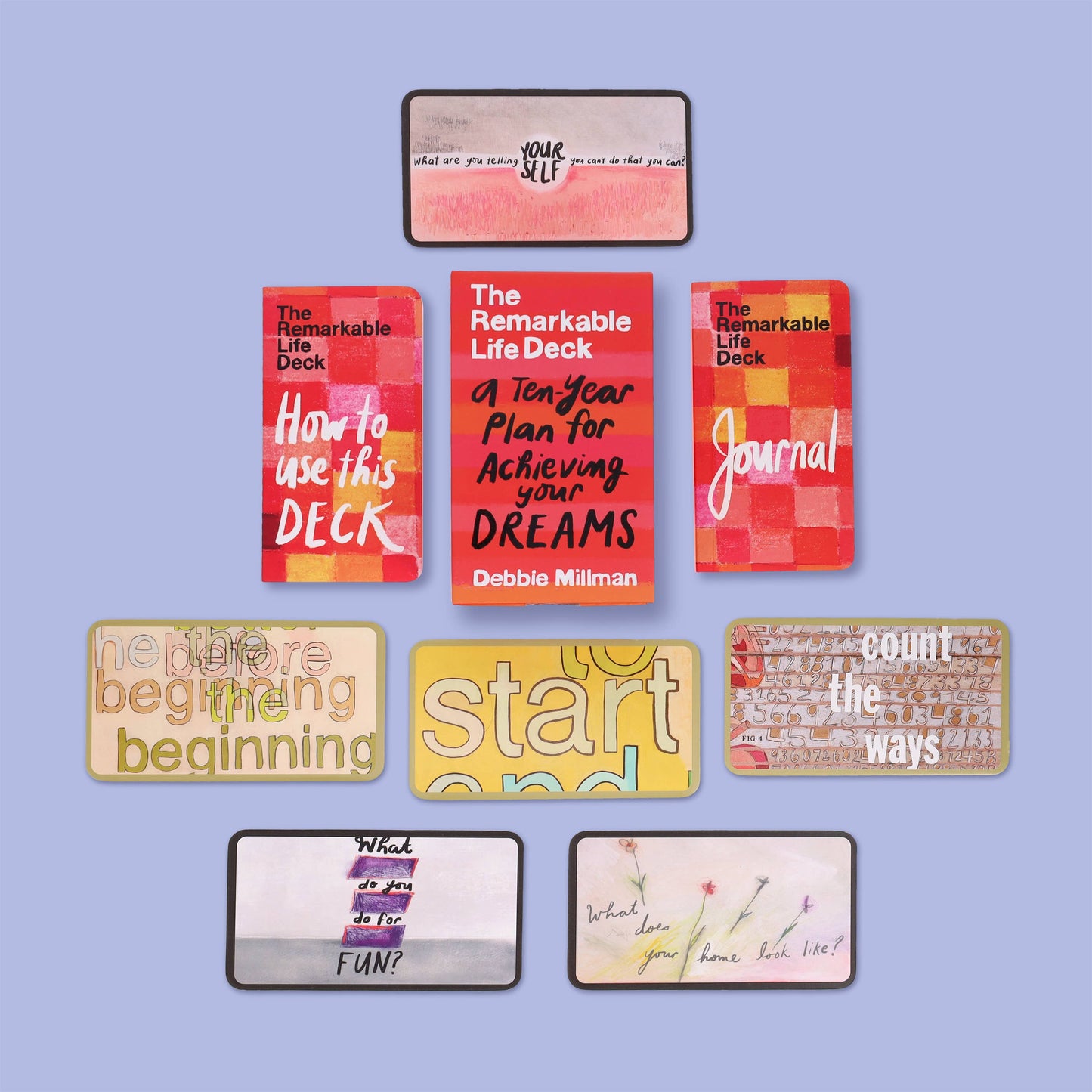 "The Remarkable Life" Goal Setting Deck by Debbie Millman