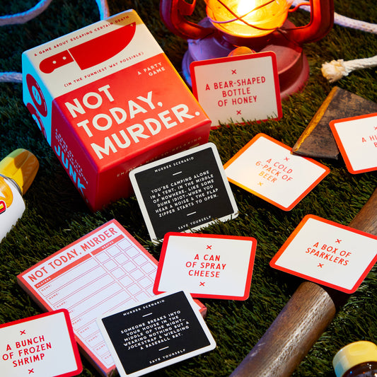 "Not Today, Murder" Party Game