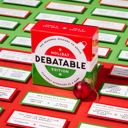 Brass Monkey "Debatable" Holiday Edition Social Game