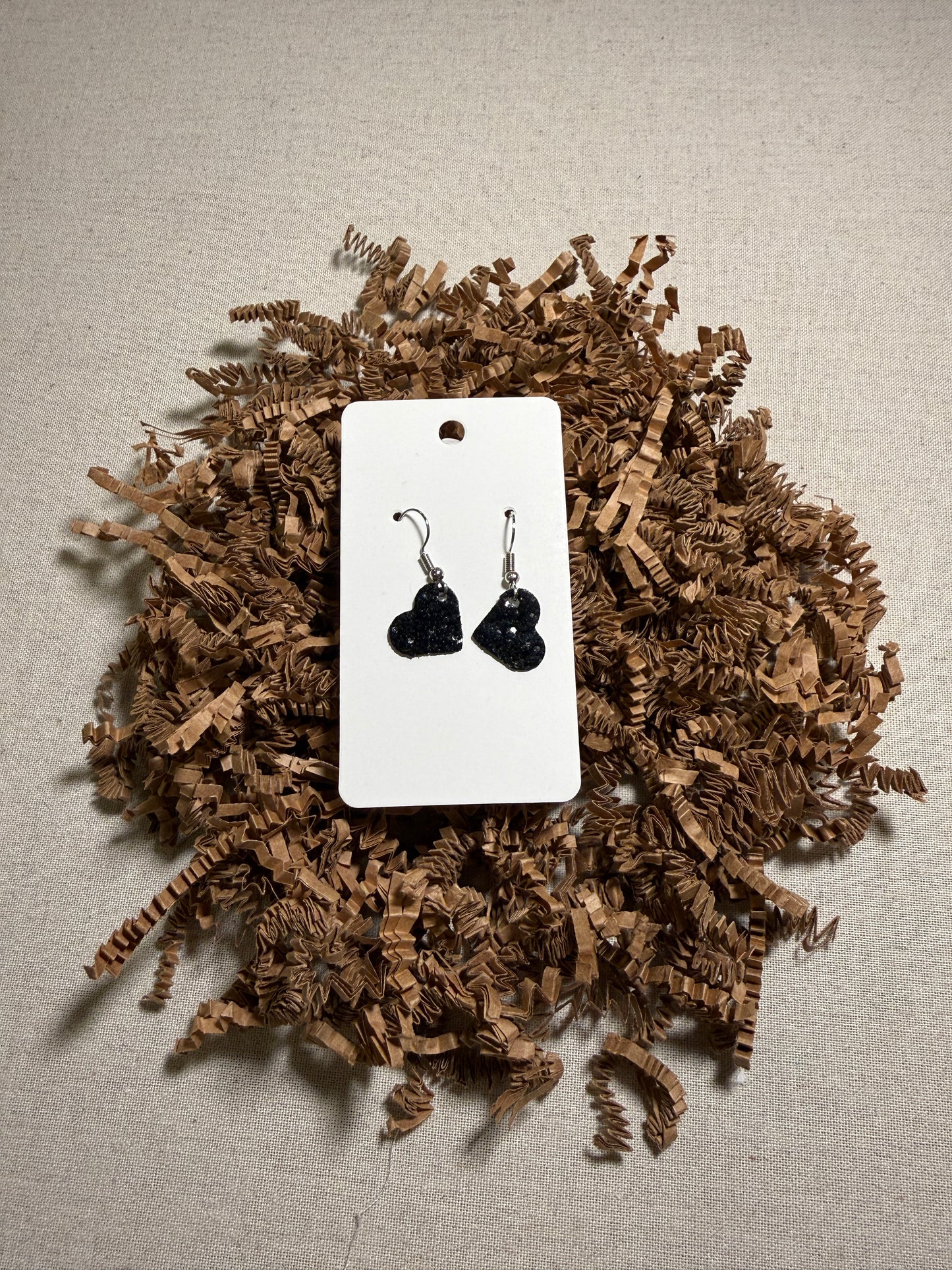 Lightweight Heart Earrings - Many Colors To Choose From