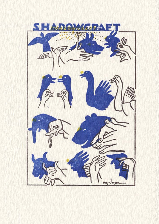Shadowcraft 5"x7" Letterpress Art Print or Greeting Card