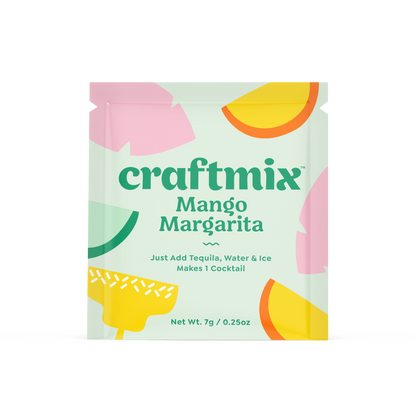 Mango Margarita Single-Serving Cocktail or Mocktail Mixer