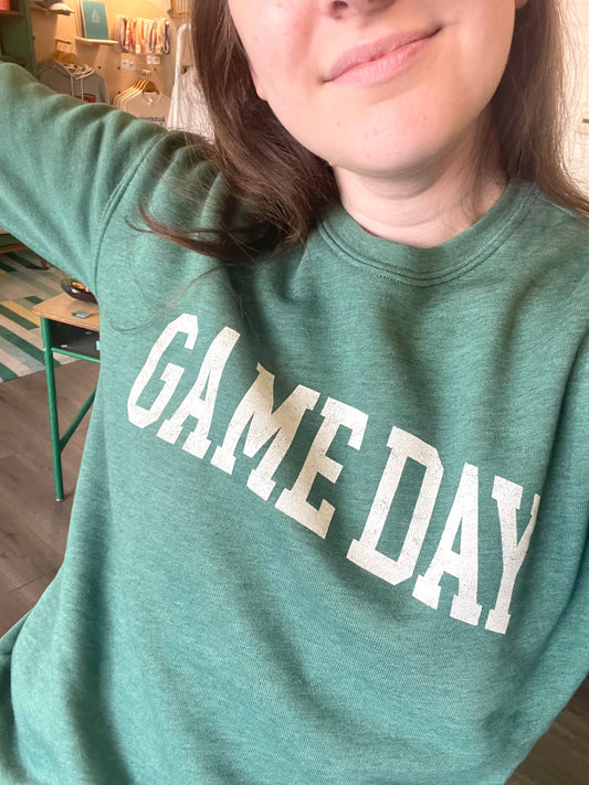 Game Day Sweatshirt in Green