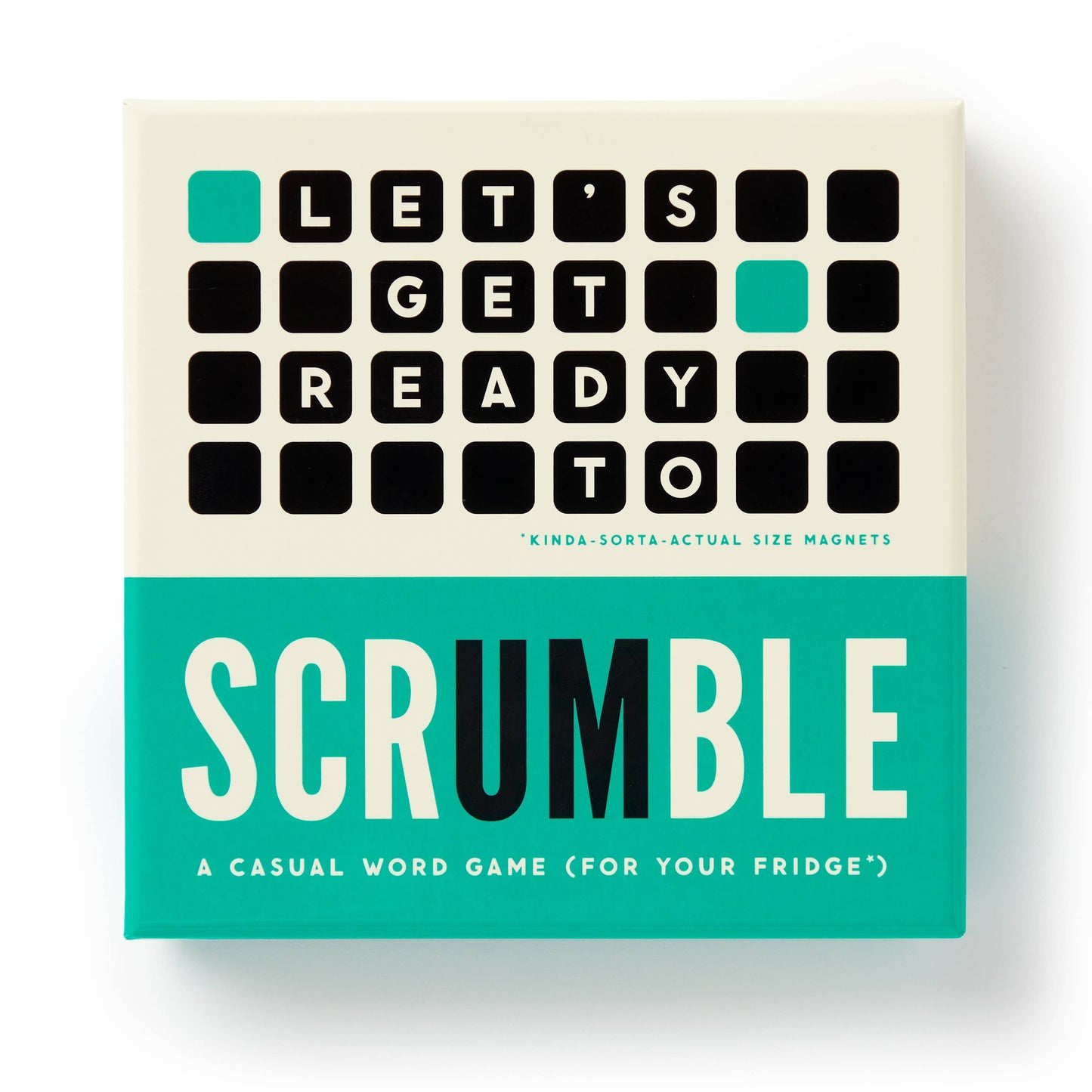 "Scrumble" Magnetic Fridge Game
