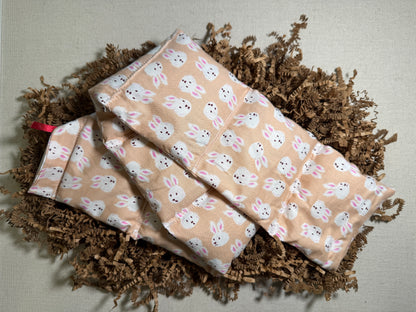 Lavender and Rice Microwaveable Neck Wrap by Maddie