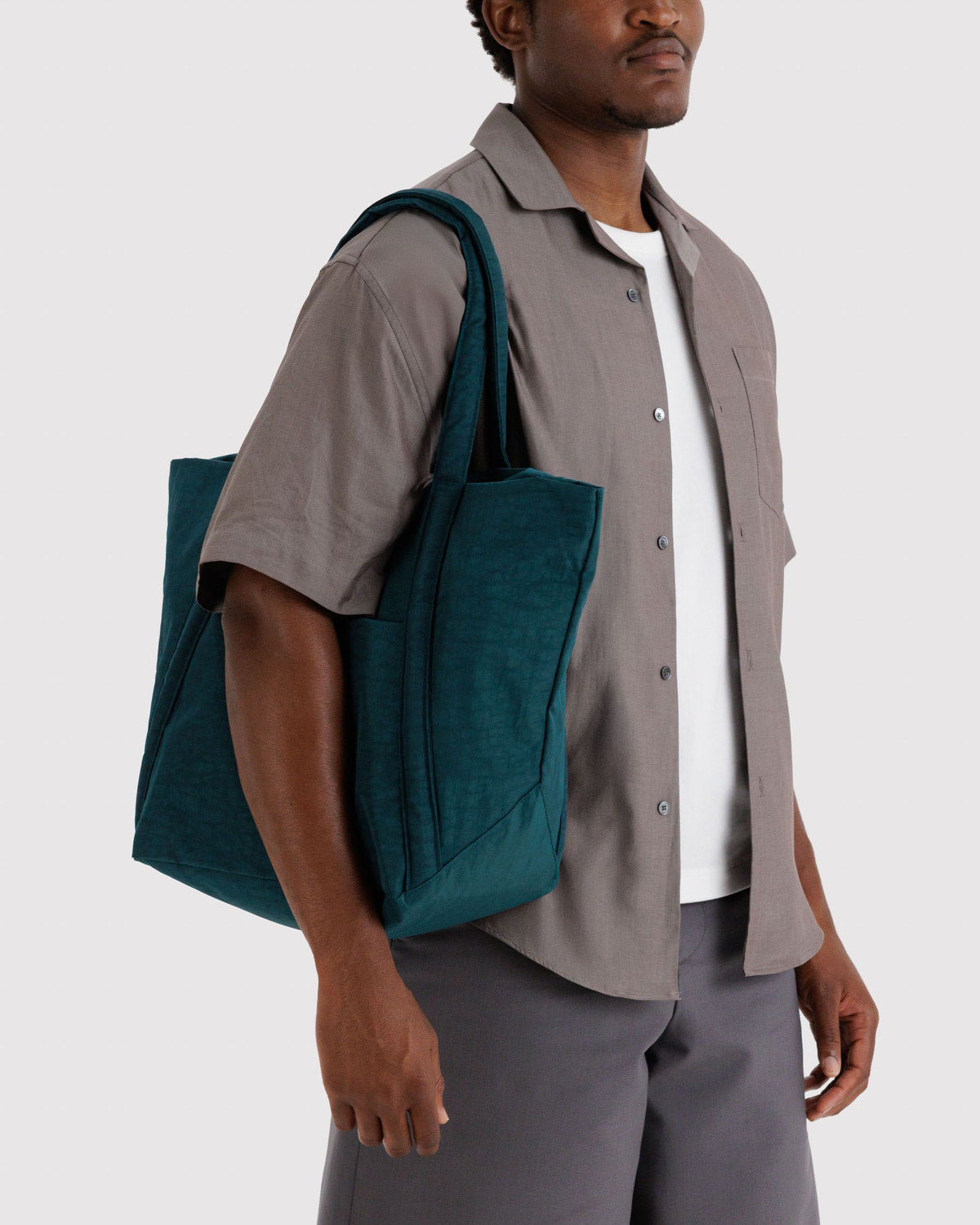 BAGGU Cloud Bag Roomy Packable Tote in Deep Sea
