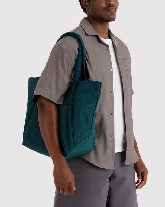 BAGGU Cloud Bag Roomy Packable Tote in Deep Sea
