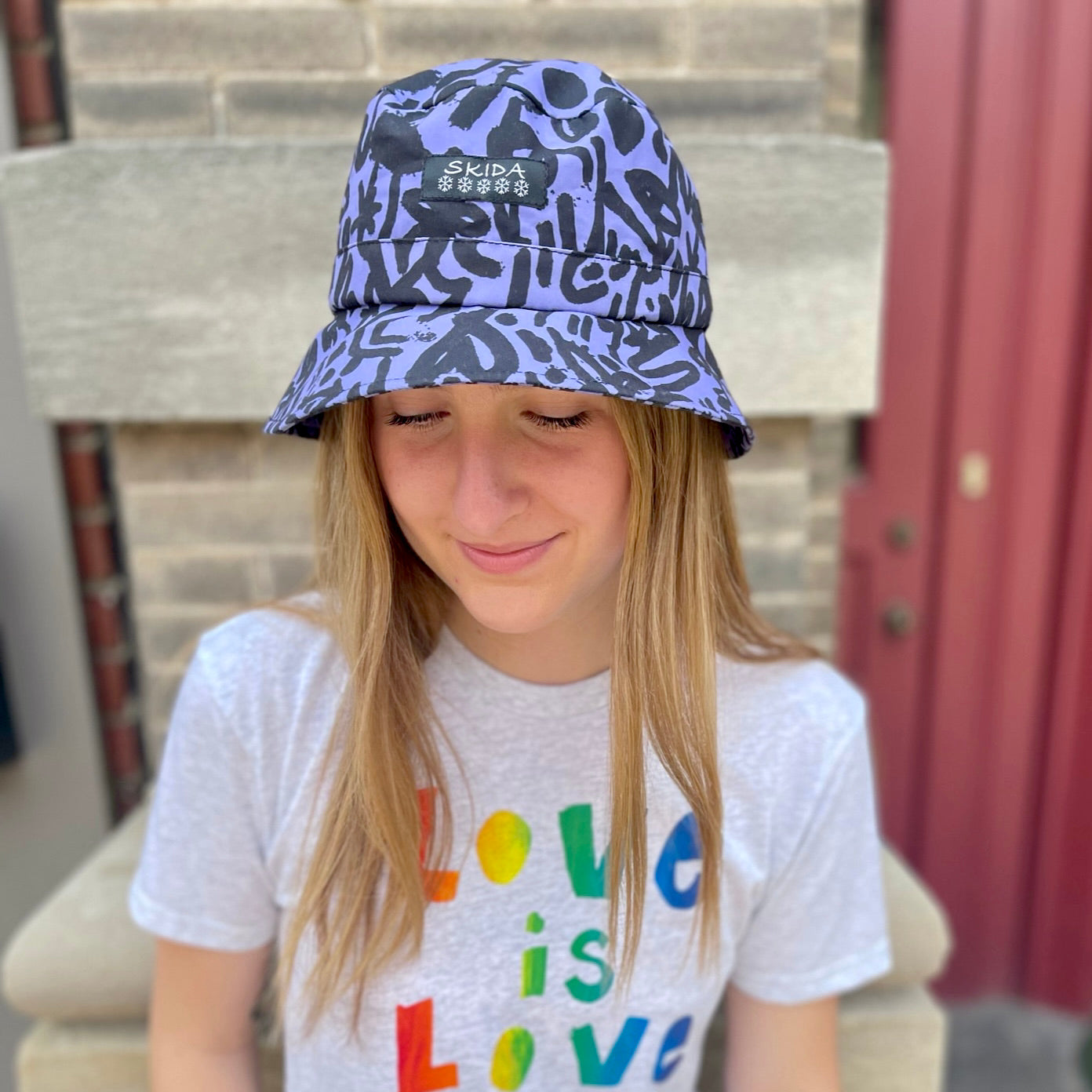 Bucket Hat in Nirvana Print