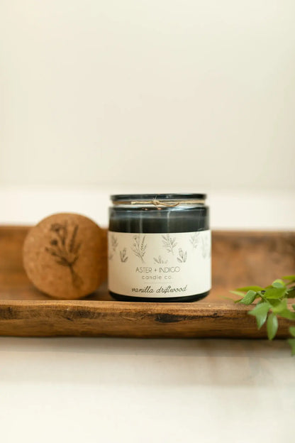 Vanilla Driftwood 12oz 100% Soy Candle