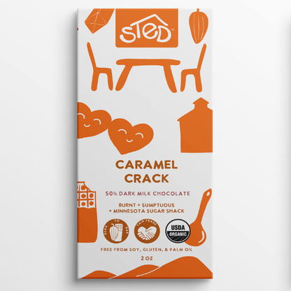 Sted Chocolate Full Size Bar: Caramel Crack