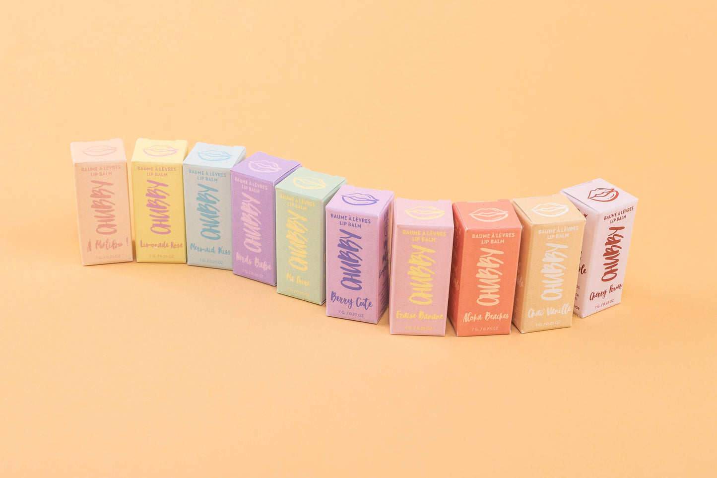 Vegan Lip Balm - 7 Fun Flavors!