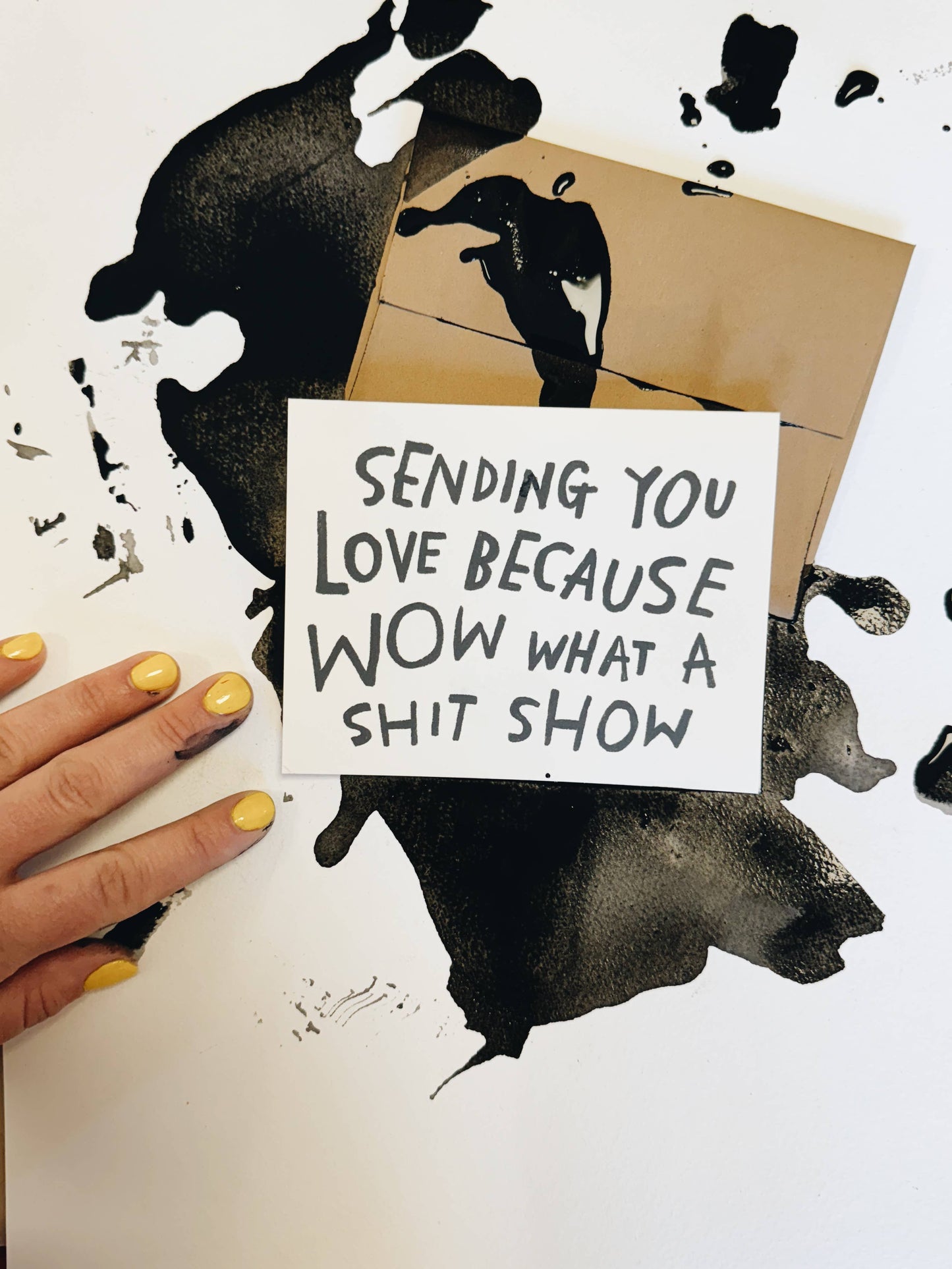 "What A Shit Show" Encouragement / Sympathy Greeting Card