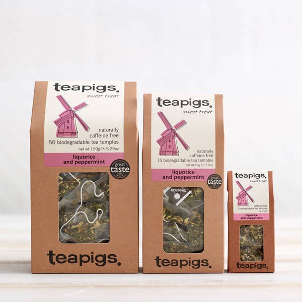 Liquorice & Peppermint Tea - 15 Temples
