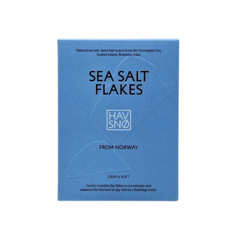Havsnø Norwegian Sea Salt Flakes 175g box