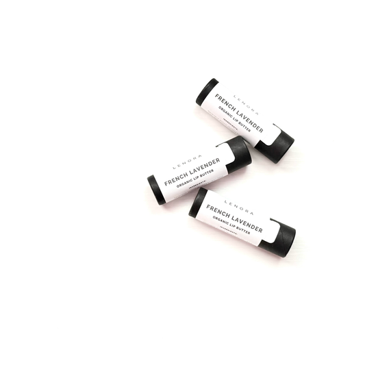 Organic French Lavender Lip Butter - Made in WI