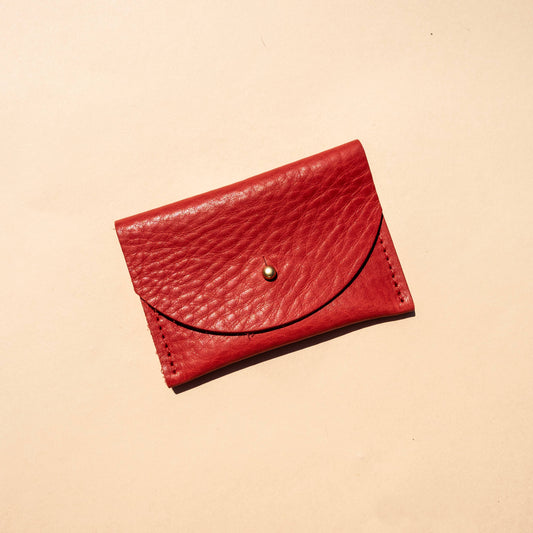 Cardholder - Tomato Leather