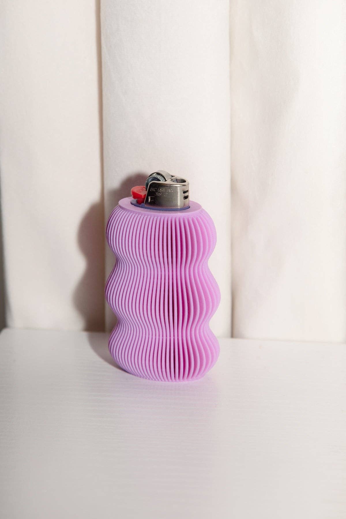 Color Wave Lighter Case for Standard Bic Lighter