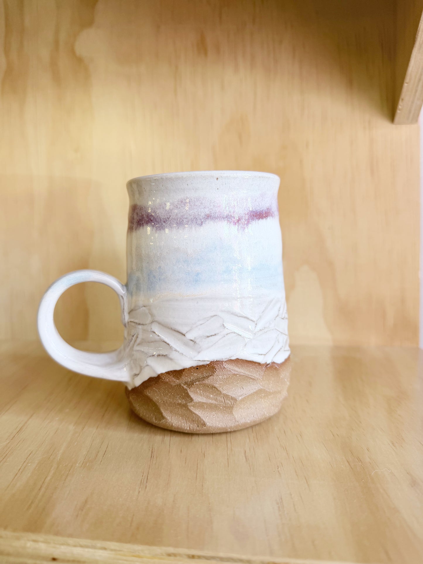 Hand-thrown Reactive Glaze Mugs by Beth - Made in Stoughton!