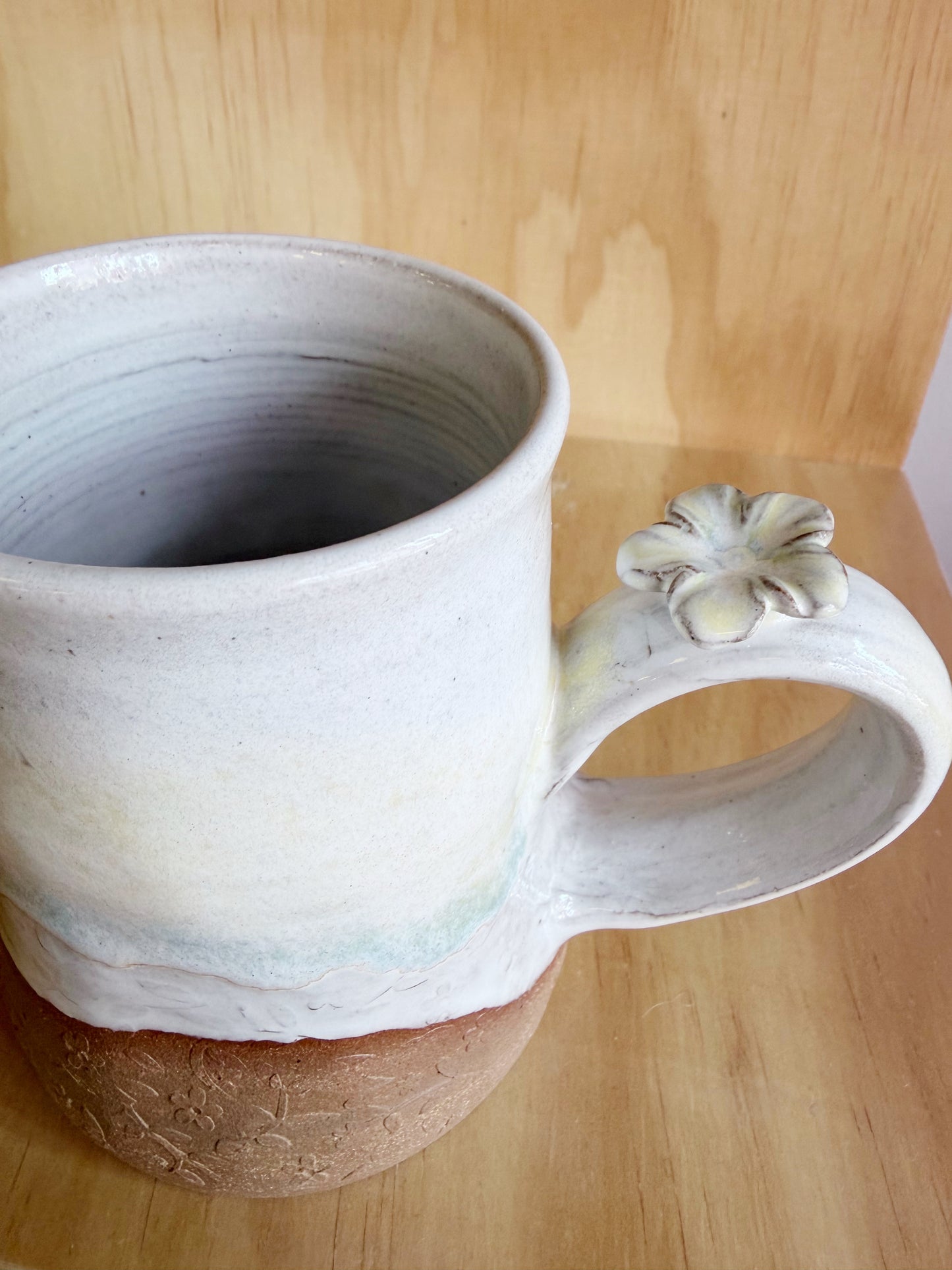 Hand-thrown Reactive Glaze Mugs by Beth - Made in Stoughton!