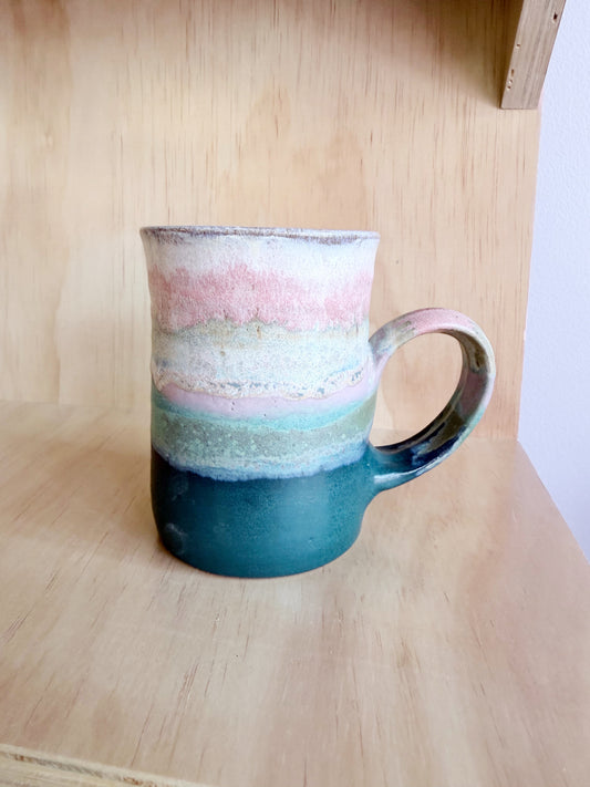 Hand-thrown Reactive Glaze Mugs by Beth - Made in Stoughton!