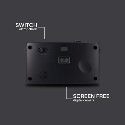 Camp Snap Screen-Free Digital Camera - Stealth Black