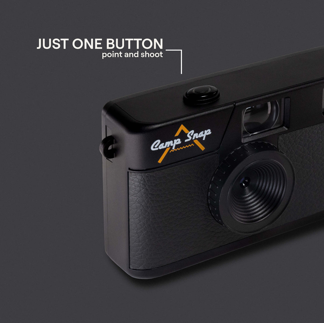 Camp Snap Screen-Free Digital Camera - Stealth Black