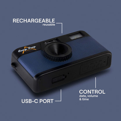 Camp Snap Screen-Free Digital Camera - Midnight Blue