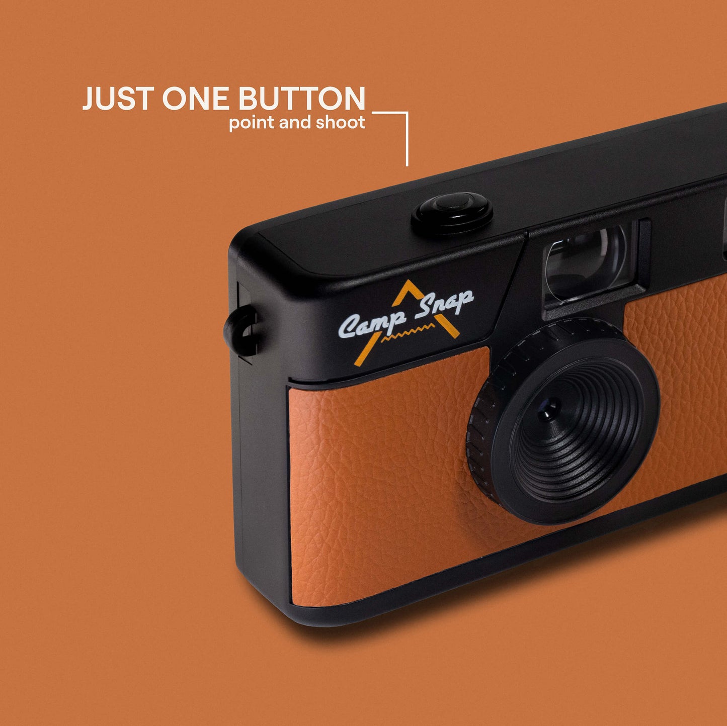 Camp Snap Screen-Free Digital Camera - Chestnut Brown
