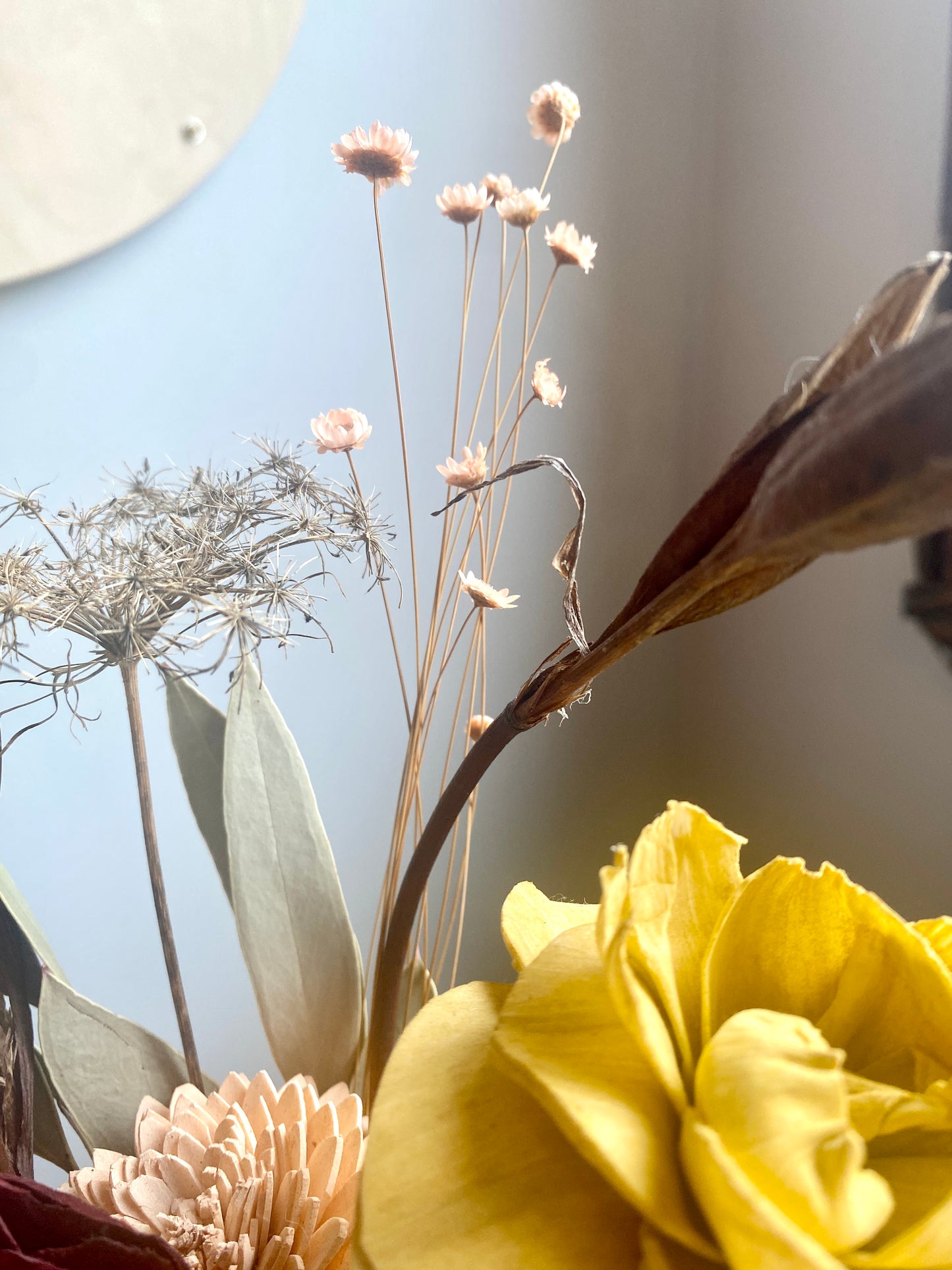 Ikebana-Inspired Sola Wood Floral Arrangement #3 by Stoughton's Stefanie Lin