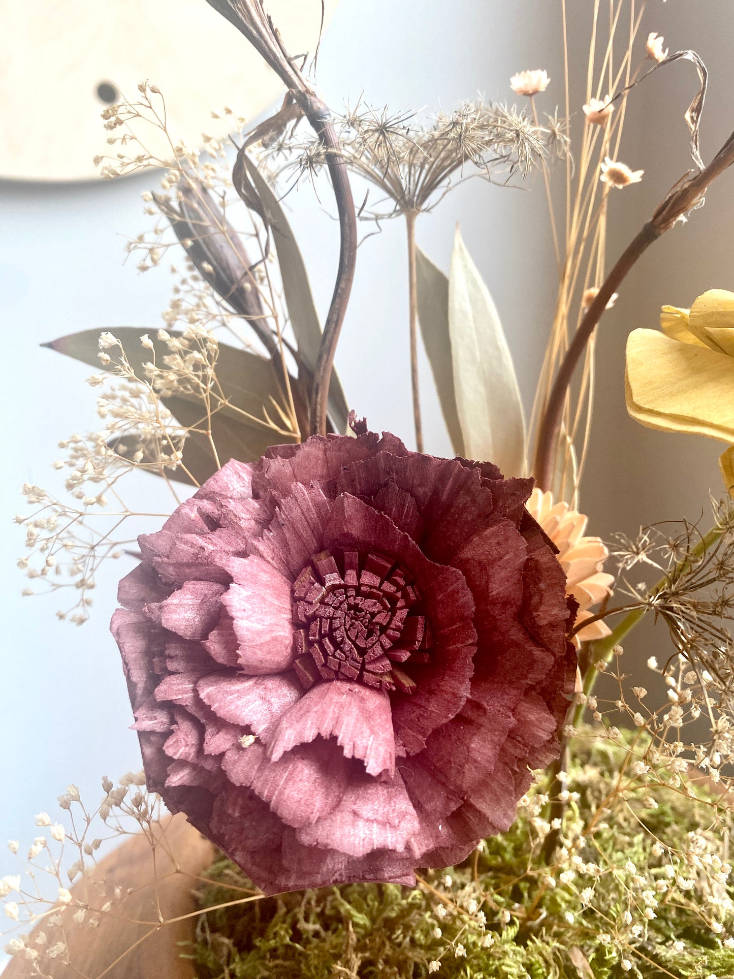 Ikebana-Inspired Sola Wood Floral Arrangement #3 by Stoughton's Stefanie Lin