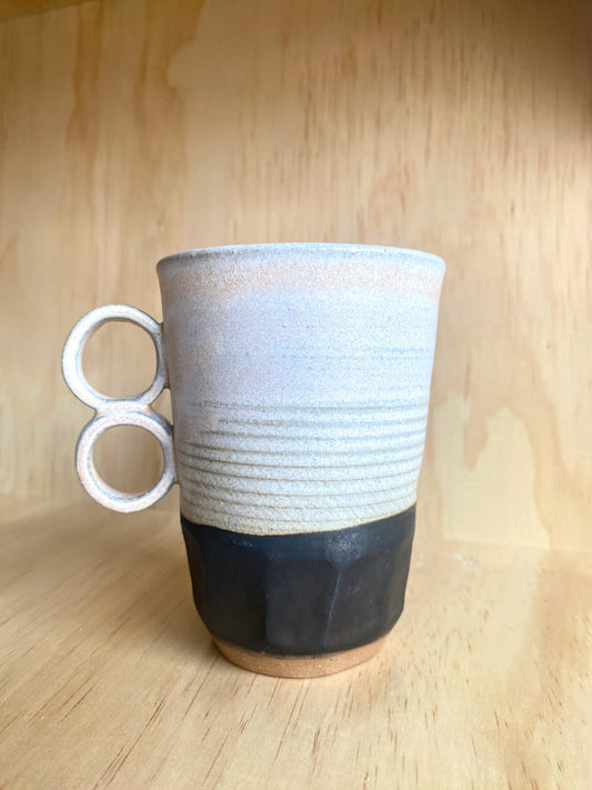Hand Thrown Two-Tone Mug - Made in Stoughton!