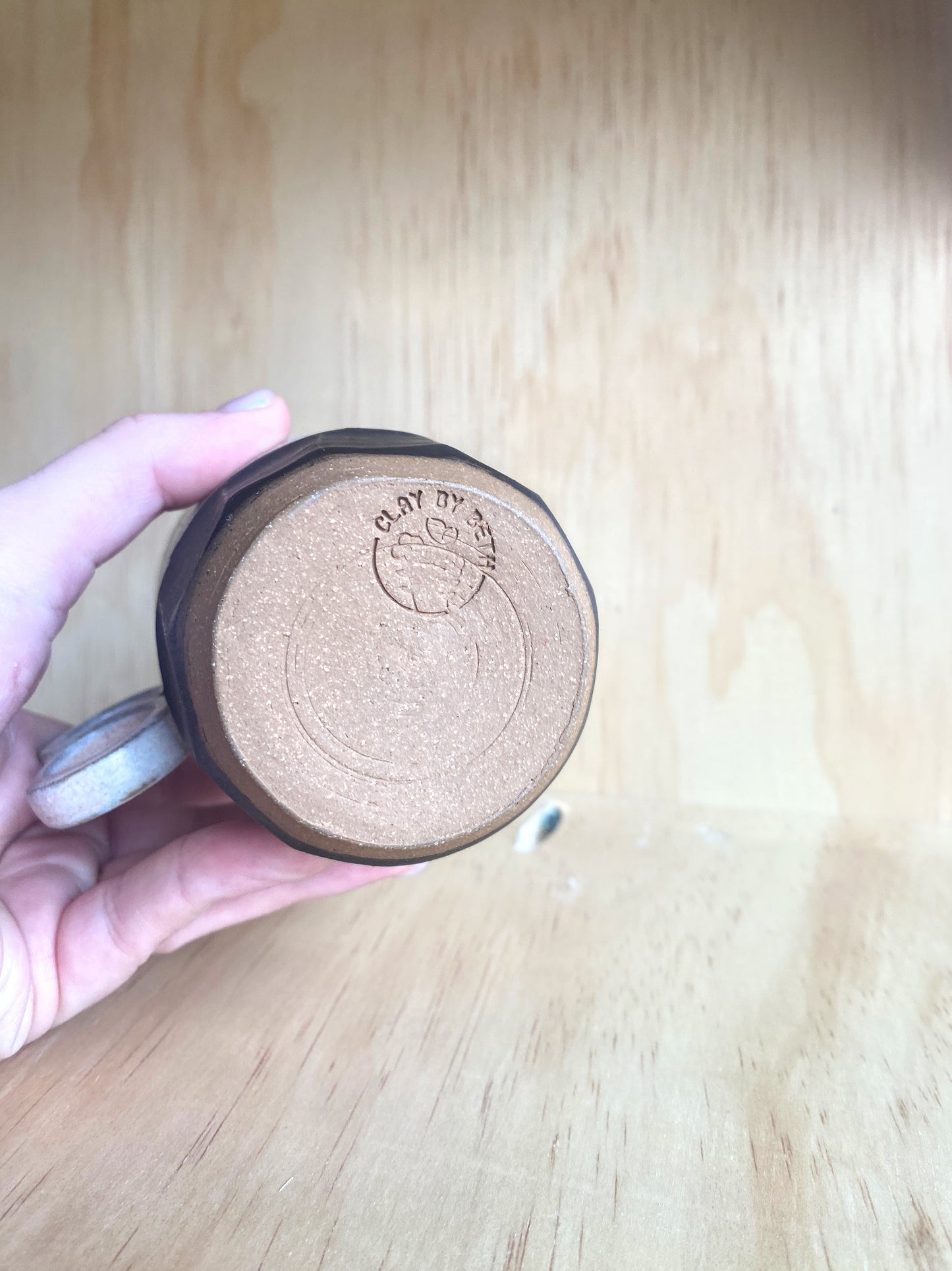 Hand Thrown Two-Tone Mug - Made in Stoughton!