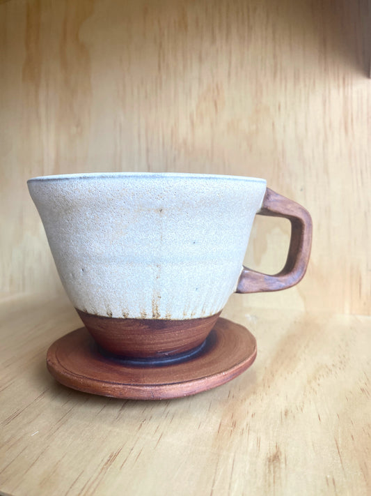 Hand Thrown Pour Over Dripper - Made in Stoughton!