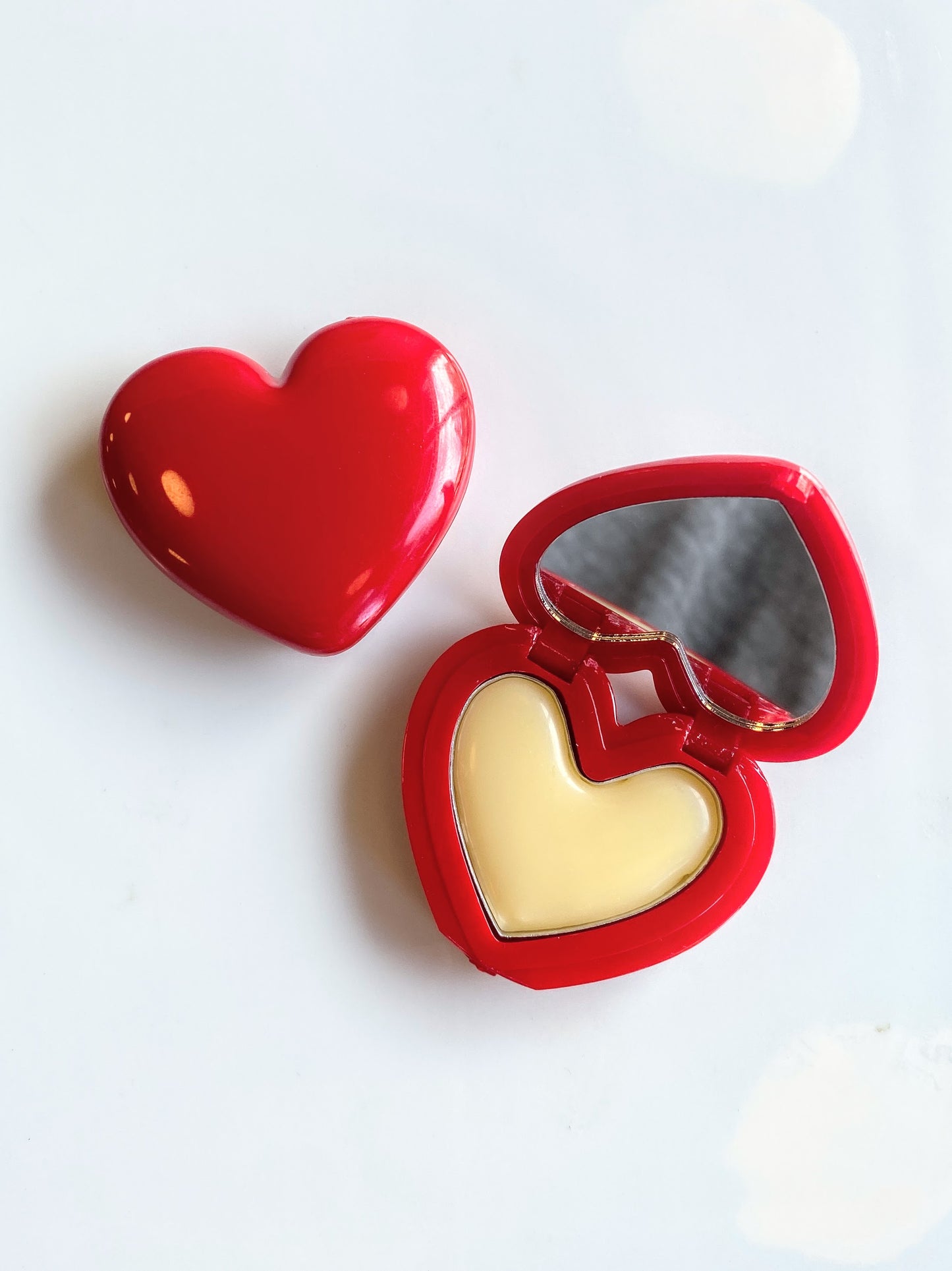 Heart-Shaped Solid Perfume Compact - Choose Your Favorite Scent
