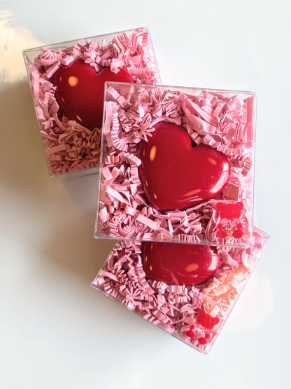 Heart-Shaped Solid Perfume Compact - Choose Your Favorite Scent