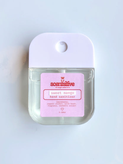 Fruity Fragranced Hand Sanitizer Spray - Choose Your Favorite