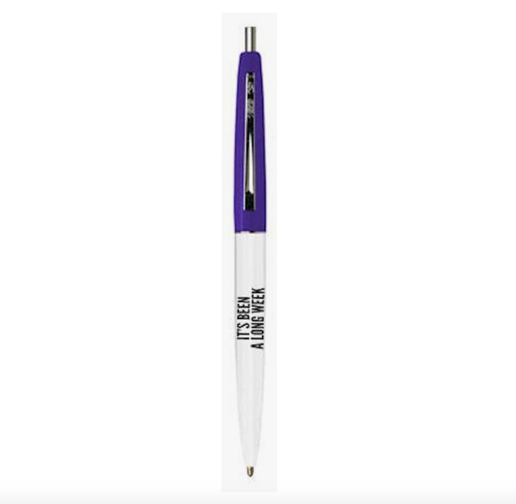 Ballpoint Pen - Various Colors/Sayings