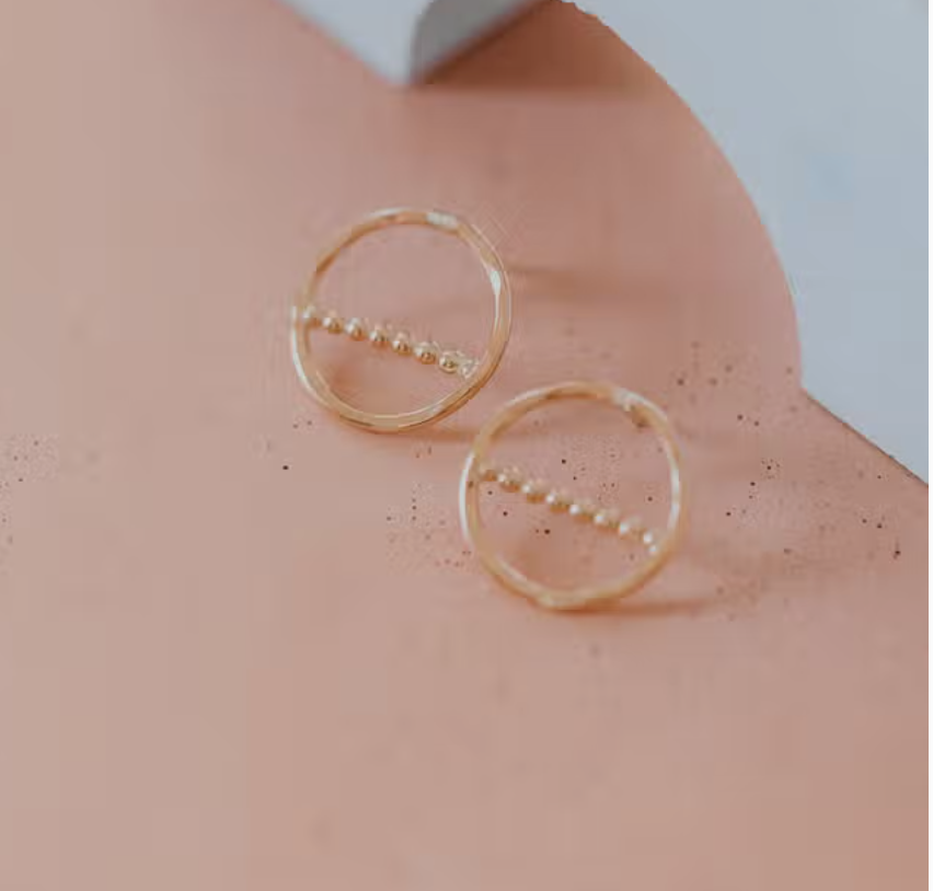 Emmie Circle Studs