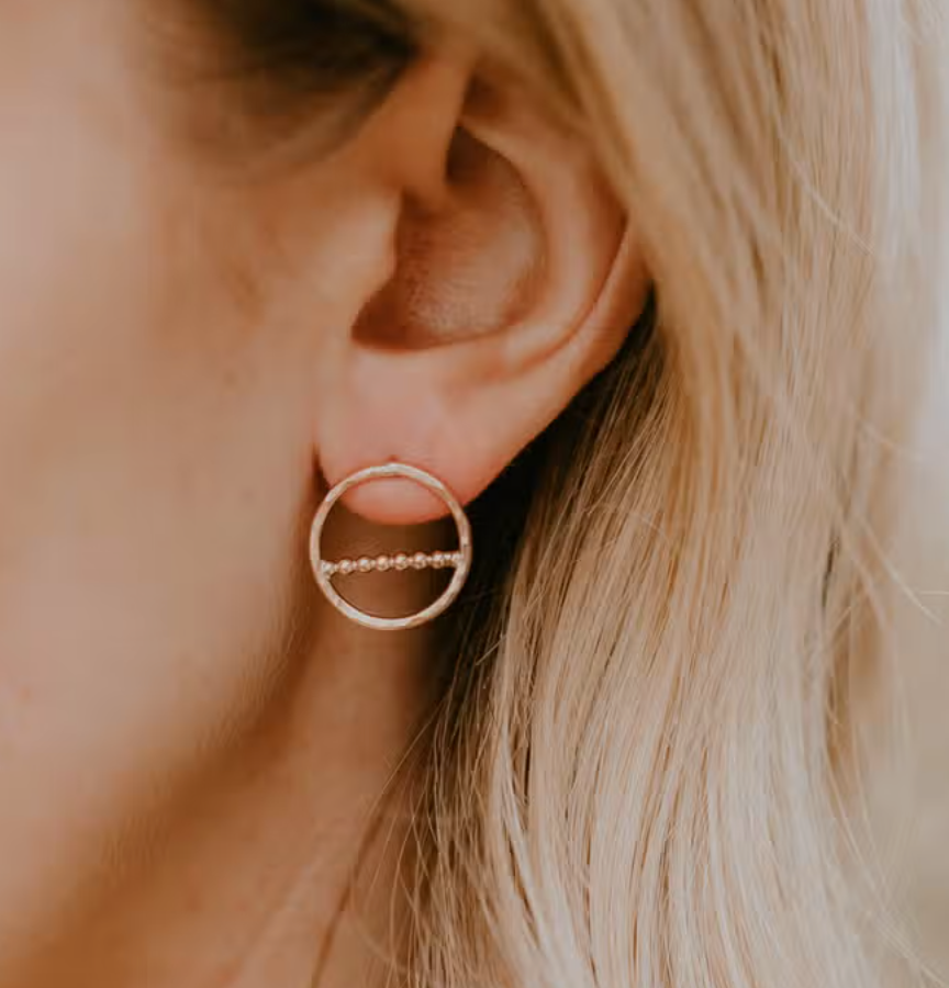 Emmie Circle Studs