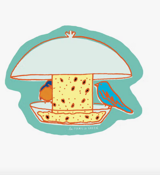 Bird Feeder Sticker