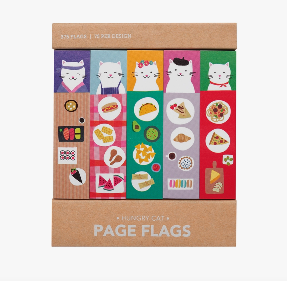 Hungry Cat Page Flags