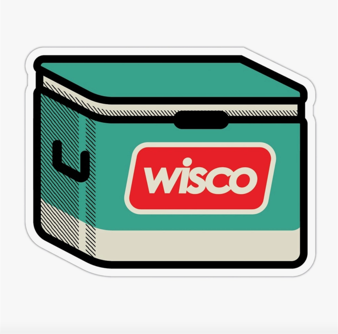 Wisco Cooler Sticker