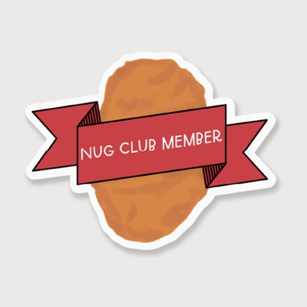 Nug Club Member Sticker