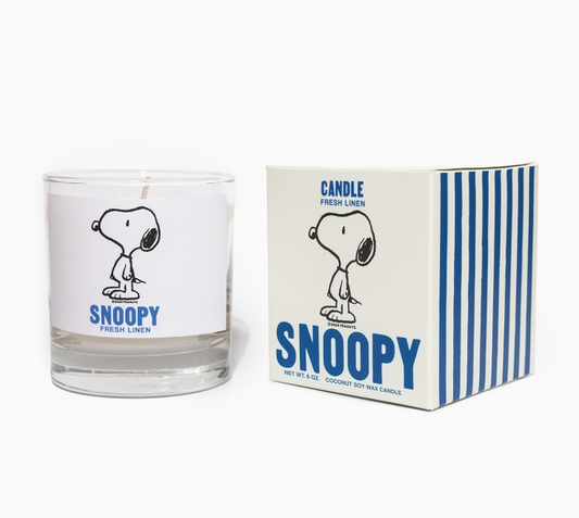 Classic Snoopy Candle - Fresh Linen Scent