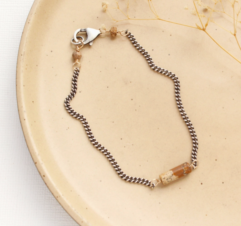 Sydney Bracelet - Picture Jasper