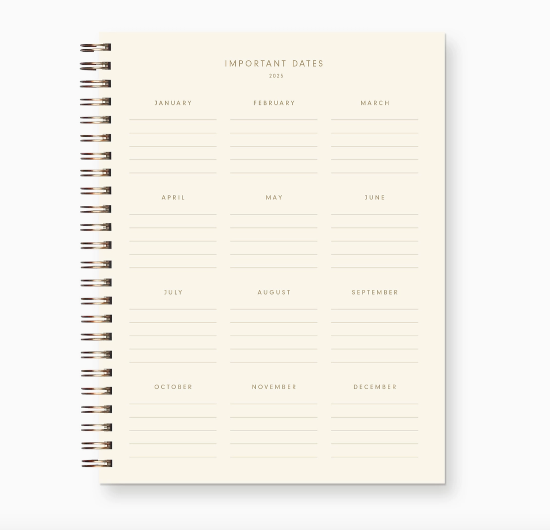 2025 Retro Weekly Planner