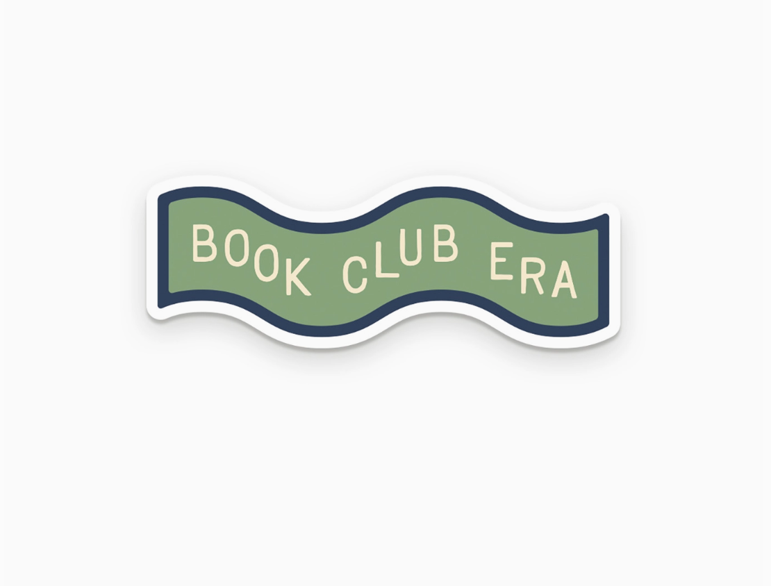 Book Club Era Sticker