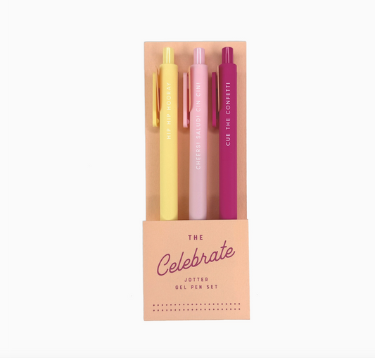 Gel Pen Set - Celebrate