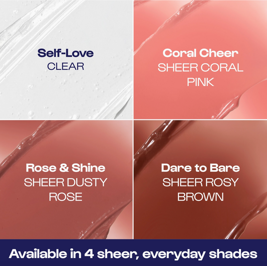 Lip Goals - Sheer Glossy Lip Balm - 4 Colors To Choose From!